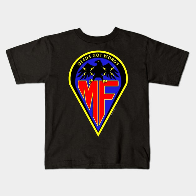 Megaforce logo Kids T-Shirt by Illustratorator